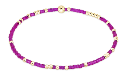 Enewton Hope Unwritten Bracelet in Fuchsia