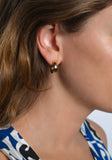 Anabel Aram Farrier Huggie Hoop Earrings in Gold