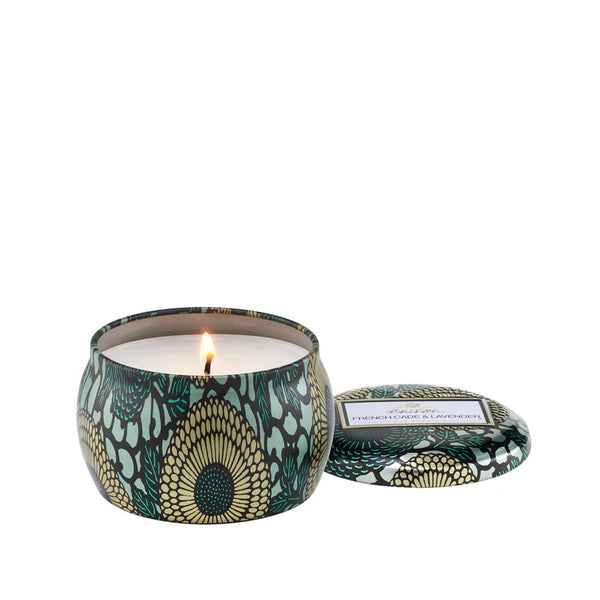 Voluspa French Cade Lavender Mini Tin Candle