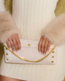 Hammitt Invitation Clutch in Calla Lily White