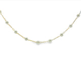 Elizabeth and Rose Pearl and 18K Gold Filled Necklace