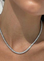 Iishii Designs 3mm CZ Classic Tennis Necklace