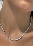 Iishii Designs 3mm CZ Classic Tennis Necklace