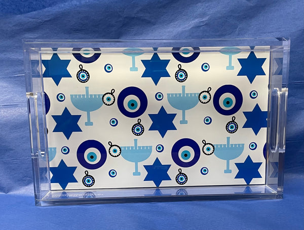 Nicolette Mayer Acrylic Vanity Tray - Hanukkah