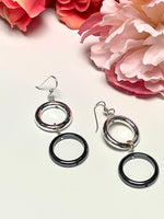 Simon Sebbag Double Circle Drop Earring