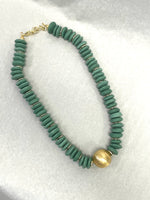 Shiver + Duke Pebble Bead Necklace