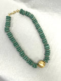 Shiver + Duke Pebble Bead Necklace