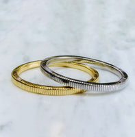 Iishii Designs Waterproof Metal Slinky Stretch Bracelet