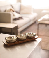 Michael Aram Reflective Triple Bowl