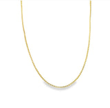 Elizabeth and Rose 18K Gold Filled Delicate Box Chain Necklace