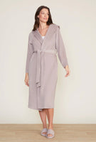 Barefoot Dreams LuxeChic® Hooded Robe in Deep Taupe
