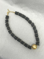 Shiver + Duke Pebble Bead Necklace