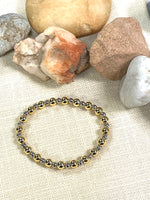 Iishii Designs Silver and Gold Bead Bracelets