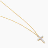 Ella Stein Believe Cross Pendant Necklace