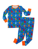 Margo Rebecca Zippered One Piece Pajama in Monster Mash
