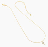 Ella Stein Believe Cross Pendant Necklace