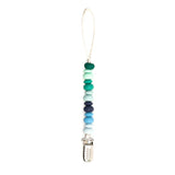 Bella Tunno Multi Beaded Pacifier Clip - Boy Multi