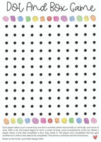 Laura Kelly Designs Game on the Go - Dot and Box Game