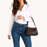 Hammitt Bryant Medium Espresso Weave