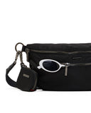 Hammitt Charles Large Black Nylon Gunmetal
