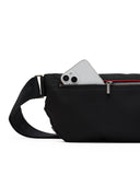 Hammitt Charles Large Black Nylon Gunmetal