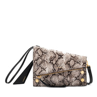 Hammitt Curtis Bag in Contrast Snake