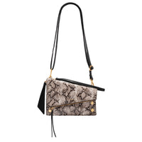 Hammitt Curtis Bag in Contrast Snake