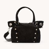 Hammitt Daniel Medium in Noir Diamond Suede