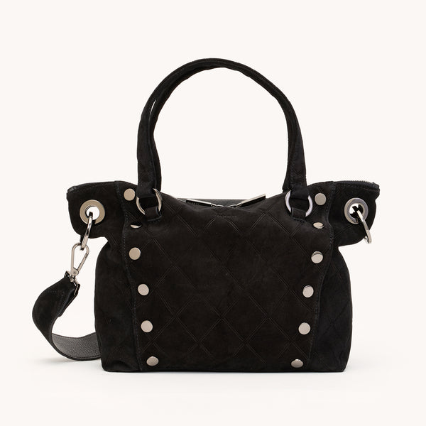 Hammitt Daniel Medium in Noir Diamond Suede