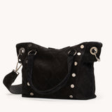 Hammitt Daniel Medium in Noir Diamond Suede