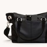 Hammitt Daniel Medium in Noir Diamond Suede