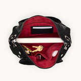 Hammitt Daniel Medium in Noir Diamond Suede