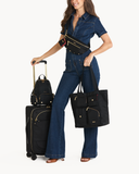 Hammitt Hunter Medium in Black Nylon Cargo