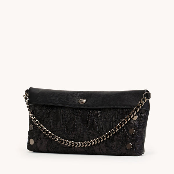 Hammitt Invitation Clutch in Midnight Marquise