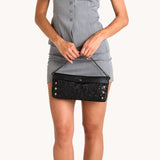 Hammitt Invitation Clutch in Midnight Marquise