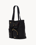 Josie Tote in Black Nylon Cargo