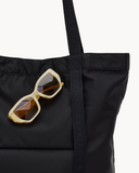 Josie Tote in Black Nylon Cargo