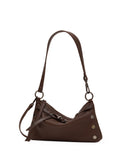 Hammitt Kyle in Belted Espresso with Gunmetal