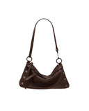 Hammitt Kyle in Belted Espresso with Gunmetal