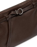 Hammitt Kyle in Belted Espresso with Gunmetal