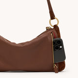 Hammitt Kyle in Chocolate Diamond Suede