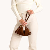 Hammitt Kyle in Chocolate Diamond Suede