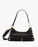 Hammitt Kyle Medium in Black Nylon Cargo
