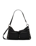 Hammitt Kyle Cargo Medium in Black Nylon - Gunmetal