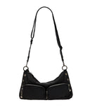 Hammitt Kyle Cargo Medium in Black Nylon - Gunmetal