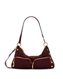 Hammitt Kyle Cargo Medium in Wine Nylon