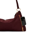 Hammitt Kyle Cargo Medium in Wine Nylon