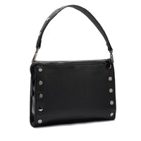 Hammitt Montana Clutch Large in Black Lugano