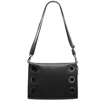 Hammitt Montana Clutch Large in Black Lugano