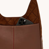 Hammitt Tim in Chocolate Diamond Suede